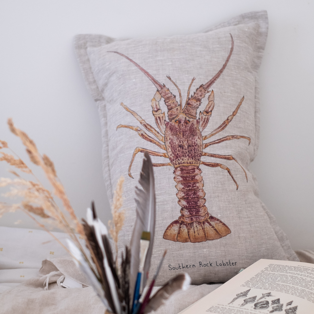 Southern Rock Lobster Cushion Bobby Seaford