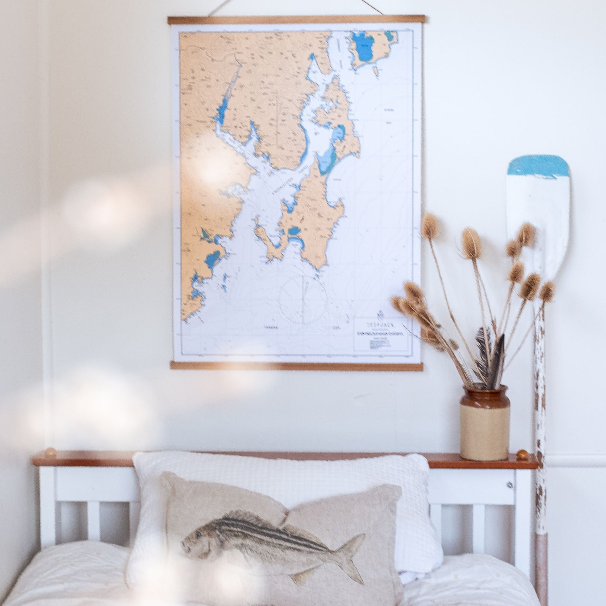 Coastal Map - D'Entrecasteux Channel  - Traditional